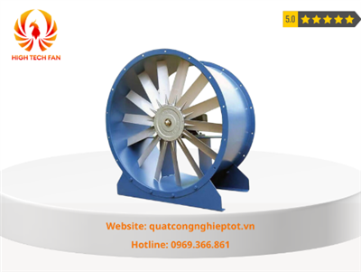 Quạt Hướng Trục Cánh Nhôm 15hp (11kw) 42000m3/h 480pa