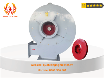 Quạt ly tâm siêu cao áp 7.5HP (5.5kw) 2100m3/h 4300pa