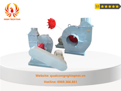 Quạt ly tâm gián tiếp cao áp 25hp (18.5kw) 21000m3/h 4800pa
